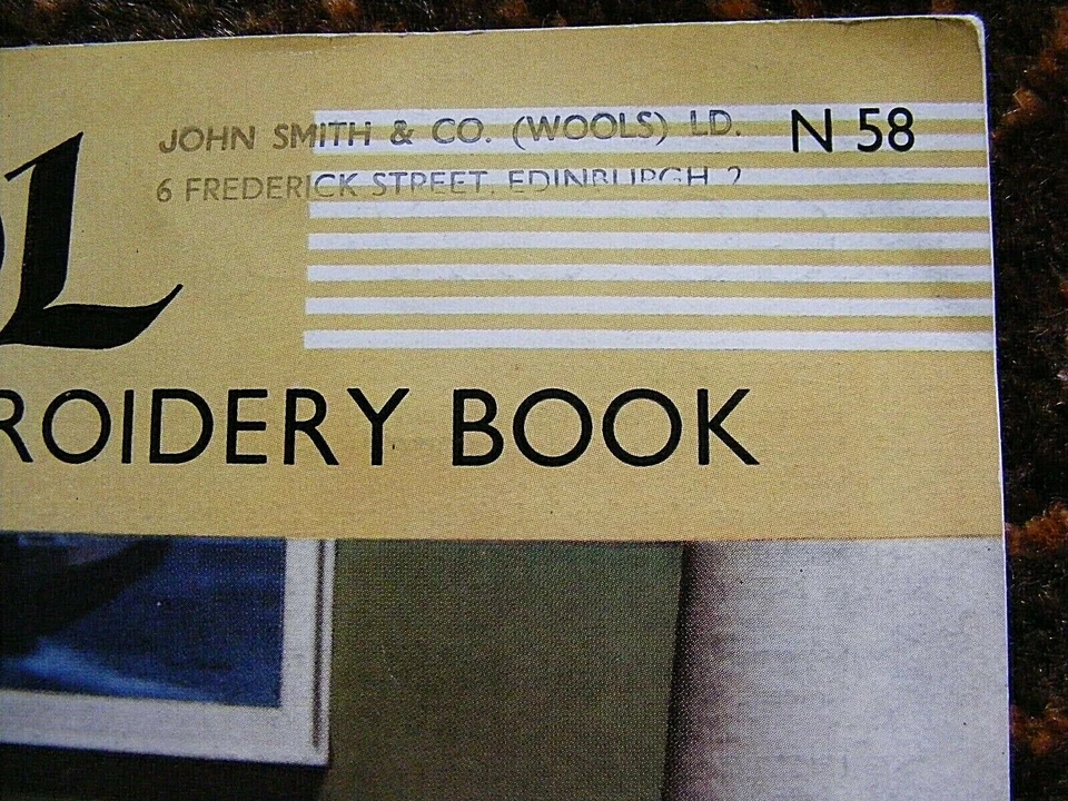 Wool Embroidery Book N58 Penelope, Needlecraft , Coats Anchor, vintage 1960s VGC - Image 3 of 4