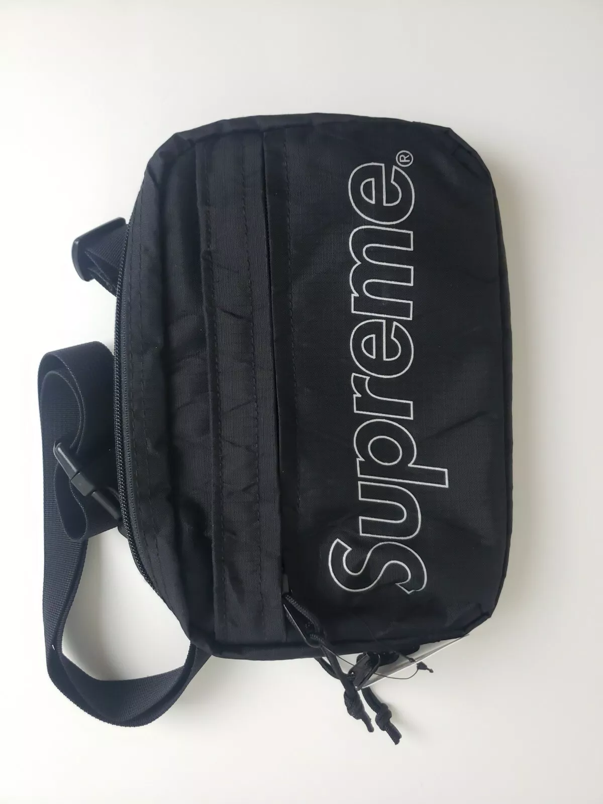Sac bandoulière Supreme FW18 dimension polyant noir taille unique