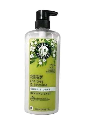 NEW Herbal Essences 20.2 Oz Clarifying Tea Tree & Jasmine Conditioner Pump. 213