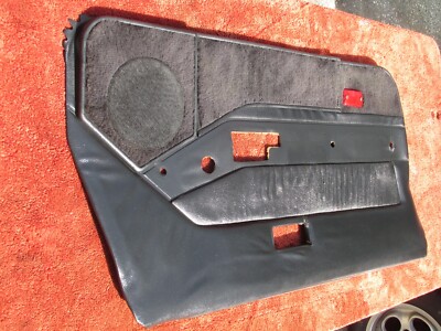 1979 1980 1981 1982 1983 Datsun 280ZX Black Drivers Side Door