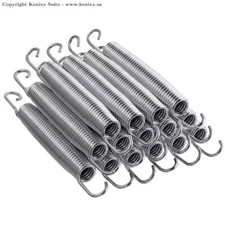 15pcs Marches Upper Bounce 7 In. Trampoline Springs, Heavyduty Galvanized