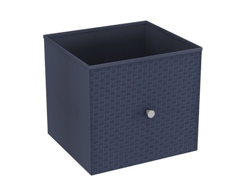 Foldable Woven Fabric Storage Cube with Handle Drawer Organizer Basket - Picture 14 of 43