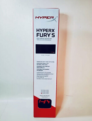 HyperX Fury S - Pro Gaming Mouse Pad Cloth Surface Optimized for Precision