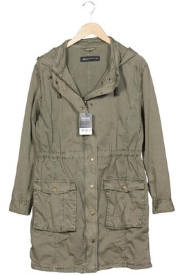 EXPRESSO Mantel Damen Jacke Parka Gr. EU 36 Baumwolle Grün #ovnlyqe