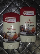 Old Spice Mens Antiperspirant Deodorant - Volcano Cedar  Amber, 2.6oz Lot Of 2