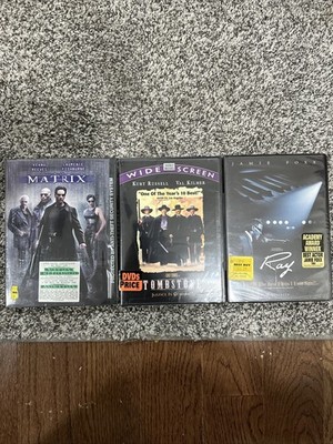 3 New Sealed DVDs
