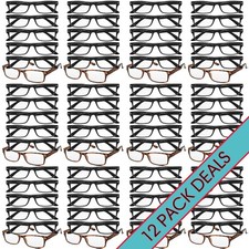 Mens Womens Reading Glasses 24 Pairs Readers Bulk Buy New Eyeglasses Style New