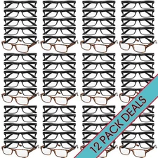 Mens Womens Reading Glasses 24 Pairs Readers Bulk Buy New Eyeglasses Style New