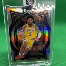 2024-25 Panini Select - Concourse Bronny James #90 Silver Prizm (RC)