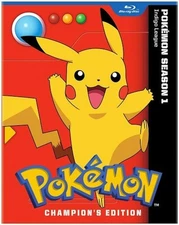 Pokemon Indigo League - Season 1 Champion's Edition Blu-ray  NEW