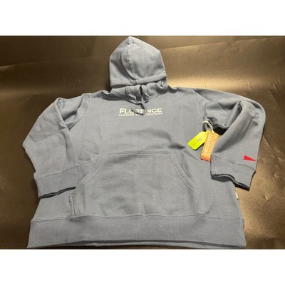 Florence Marine Exploration Hoodie Blue Recycled Plastic Bottles Size L