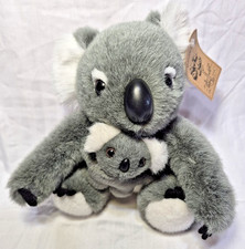 Koala Bear w/ Baby Plush Boomerang Ascool Austrailia New W/ Tag