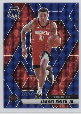 2024-25 Panini Mosaic Blue Mosaic Prizm 102/199 Jabari Smith Jr #144 1s2h