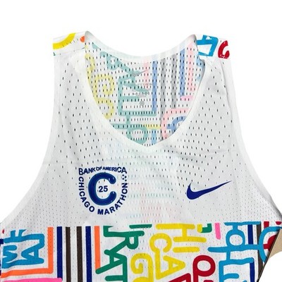 NIKE AEROSWIFT シングレット シカゴマラソンモデル US M NIKE AEROSWIFT シングレット シカゴマラソンモデル US M - メルカリ