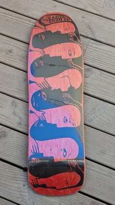 G&S Neil Blender Faces Skateboard Deck Vintage Rare Reissue
