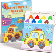 Paint with Water Books for Toddlers, Mess Free Watercolor Painting Activity for