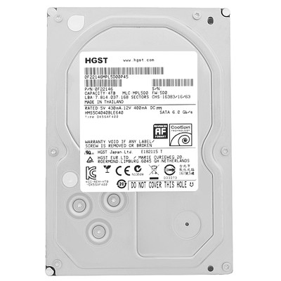Festplatte HGST 4Tb HMS5C4040BLE640 64Mb Cache 5700Rpm Sata III 3.5'' 