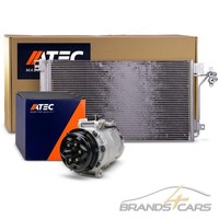 Atec Kompressor + Kondensator SET Klimaanlage FÜR VW Multivan T5 Transporter T5