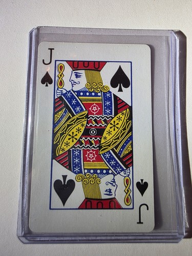 MICKEY MANTLE 78 RARE BEAUTIFUL SILVER SPORTS DECK JACK OF SPADE SPIELKARTE - Bild 1 von 2