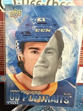 2025-26 UD Series 2 Hockey UD Portraits Jimmy Snuggerud