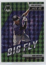 2022 Panini Mosaic Big Fly Green Mosaic Prizm Kris Bryant #BF-4 02l5