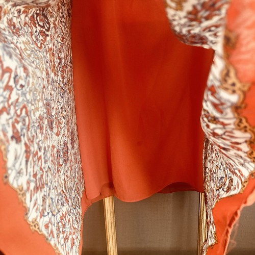 Abito donna Max Studio senza maniche BOHO plissettato taglia M 18,5x36 foderato trasparente - Foto 10 di 11