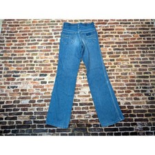 Vintage Sedgefield Jeans 26 x 30 Boy's Junior Teen 70's 80's Denim Boot Cut Wide