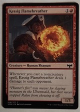 Kessig Flamebreather MTG VOW 164 NM Crimson Vow Burn Red Common NM