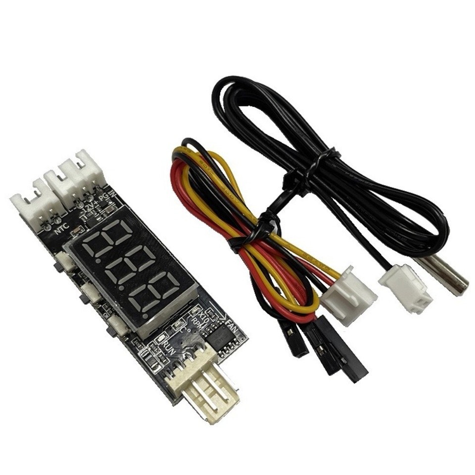 4-wire Fan Thermostat Temperature Control Module Low Power Consumption ...
