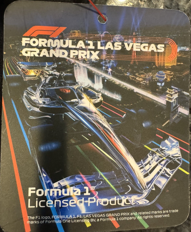 F1 Las Vegas GP Classic Pullover Hoodie XL New