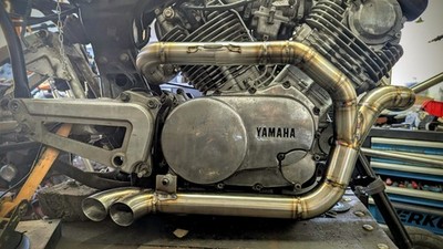 Yamaha Virago XV750 / XV920 / TR1 ''BEASTY'' Custom exhaust