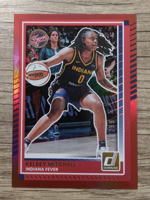 2025 Panini Donruss WNBA - Kelsey Mitchell #19 Holo Red /299