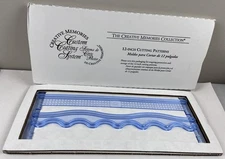 Creative Memories Custom Cutting Template Select Shape:Oval-Circle-Wavy Straight