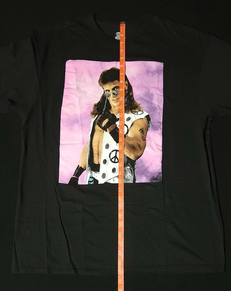 Camiseta Rosa Lucha Libre Ripple Junction WWE WWF Shawn Michaels HBK Legends DX XL Foto 4 de 4