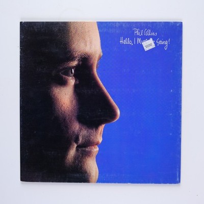 NEAR MINT Phil Collins Hello, I Must Be Going Japanese LP Vinyl Record Gatefold
