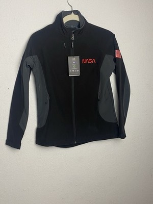 nasa warm logo tiburon jacket women  fossa apparel Size Small NWT