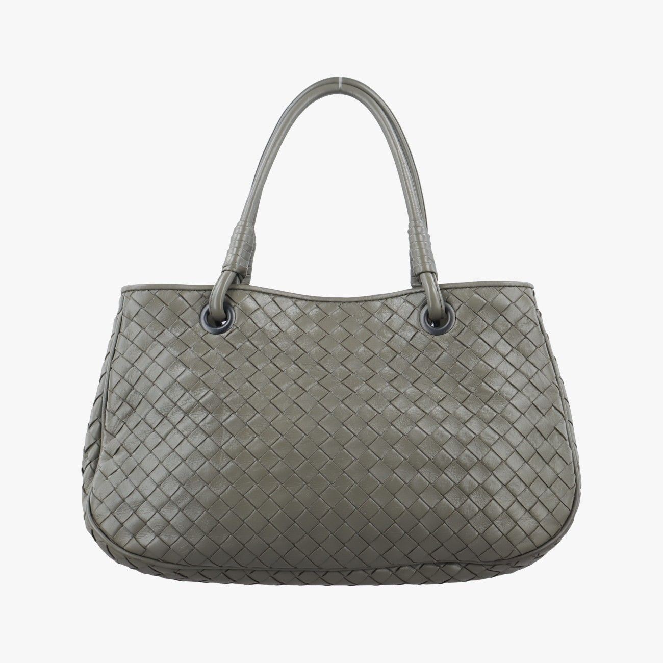 Bottega Veneta Intrecciato Gray Lambskin B02440798L Tote Bag Handbag thumbnail 21