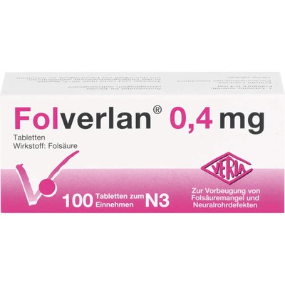 Folverlan 0,4 mg Tabletten 100St - PZN 1032982