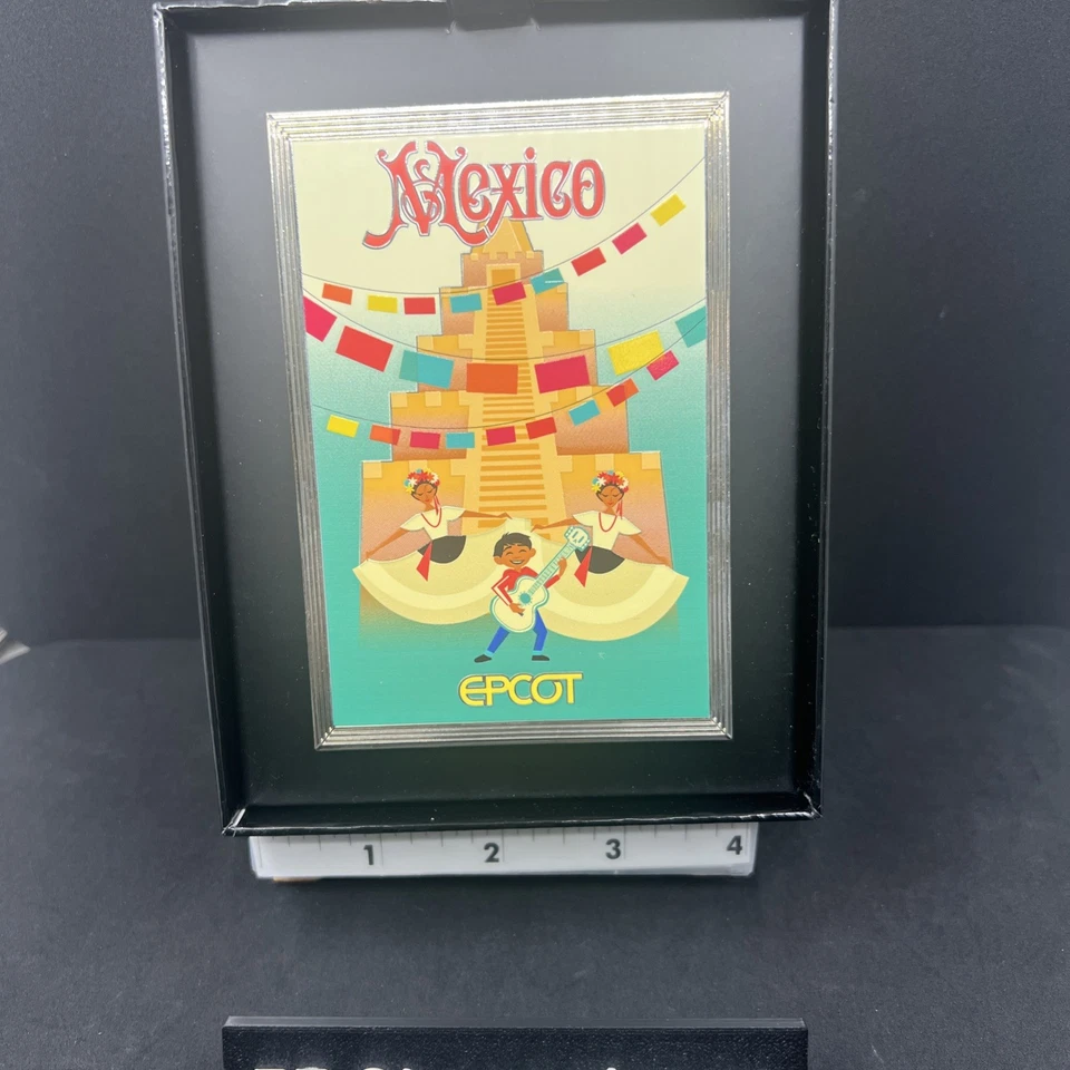 Walt Disney Imagineering, Wdi Epcot Mexico Jumbo Poster Pin, LE 250 Coco Miguel - Image 2 of 4