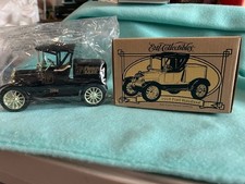 ERTL Collectibles 1918 Ford Runabout, Cast Iron Frontier Bank, Coin Bank
