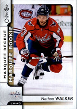 Nathan Walker 2017-18 Upper Deck Series 2 O-Pee-Chee Marquee Rookie Card #630