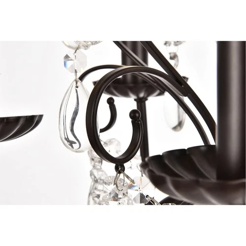 Living District LD5003D17ORB Blaise Pendant Oil Rubbed Bronze - Picture 5 of 6