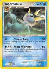 Vaporeon 34/100 Rare Majestic Dawn Pokemon HP Himeno on eBay