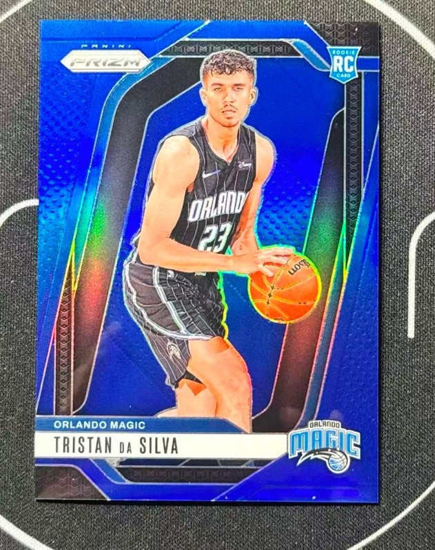 Tristan Da Silva 2024-25 Panini Prizm Blue Rookie 157/199 #256