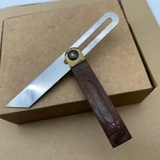 Vintage Craftsman 8” Sliding Bevel T Square Made In USA Crown Logo *Read