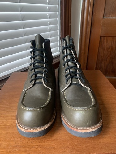 1st QUAL w BOX| RED WING 10.5D ALPINE PORTAGE MOC TOE HERITAGE BOOTS 8828 10.5 D - 第 3/24 張圖片