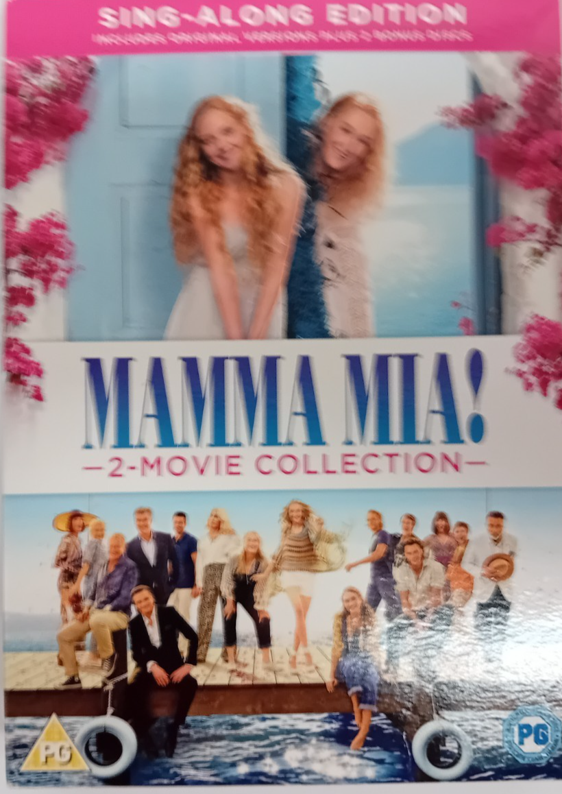 Mamma Mia! 2-Movie Collection Sing-Along Edition (DVD, 2018) UK Region 2
