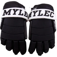 Mylec MK5 Pro Light & Breathable Hockey Gloves  – 1 Pair Black & White 9” Small
