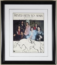 THREE DOG NIGHT - SHEET MUSIC SIGNED WITH CO-SIGNERS
