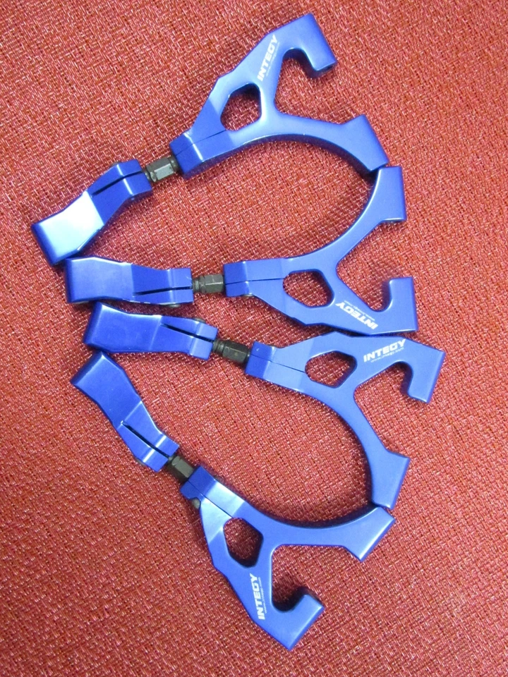Losi LST AFT Integy Blue Aluminum A-Arms Set Of 8. 1/8 RC Monster Truck Parts - Image 2 of 4